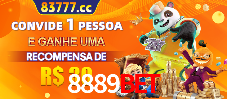 Banner institucional da 8889BET sobre parceria de marcas e criação de uma marca de excelência, apresentando os mascotes de jogos populares como o Fortune Tiger.